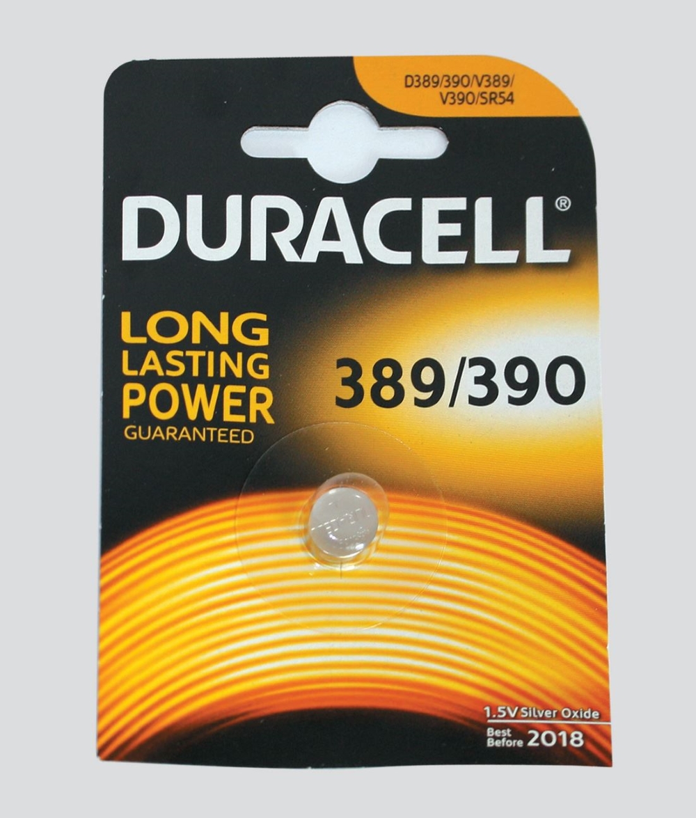 PILE SILVER OXIDE DURACELL OROLOGIO
