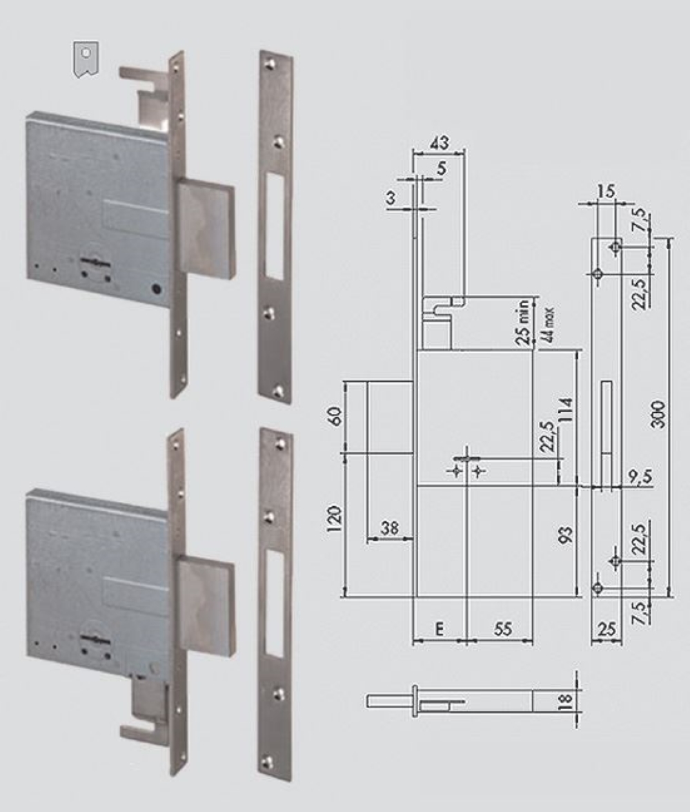 CISA 57020/60 SERR.ACCOPP.D/MAP.INF