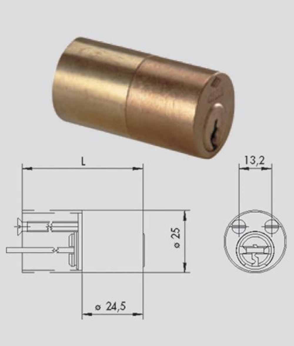 CILINDRO A TUBO DA APPLICARE CISA 0G200