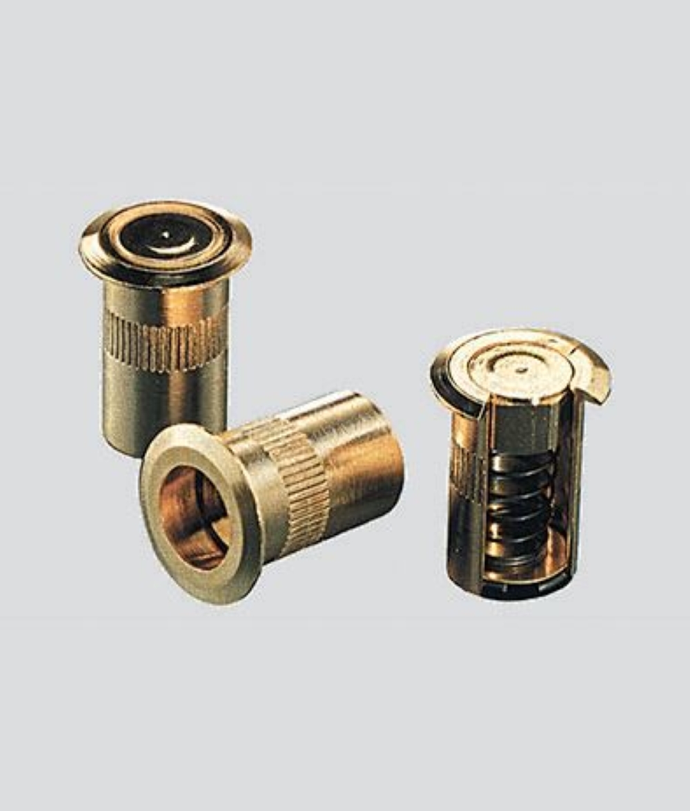 POZZETTO OTTONE C/MOLLA D.INT.MM. 6