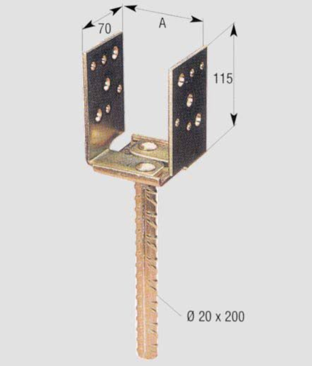 SUPPORTO ANC.REG.MURA.788-60/140 TR