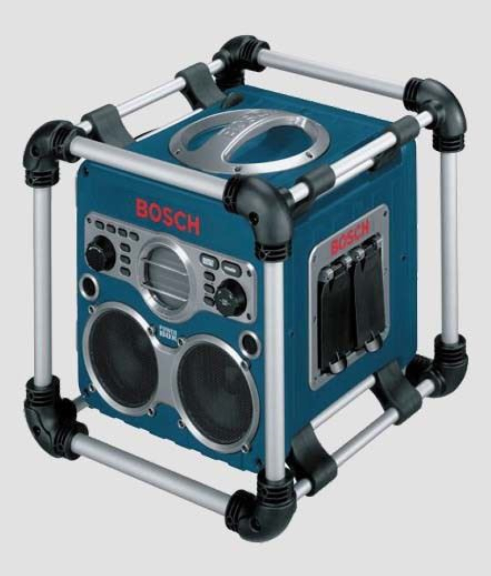 CARICATORE BATTERIA CON RADIO BOSCH GML 24V