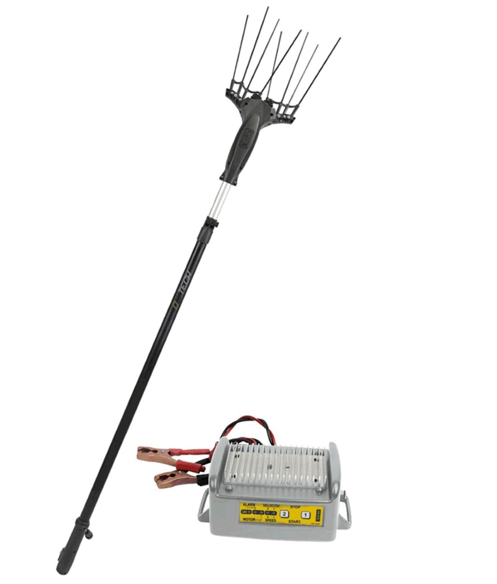 PETTINE SCUOTITORE BATTERIA PER RACCOLTA OLIVE SUPERPOWER L VOLPI