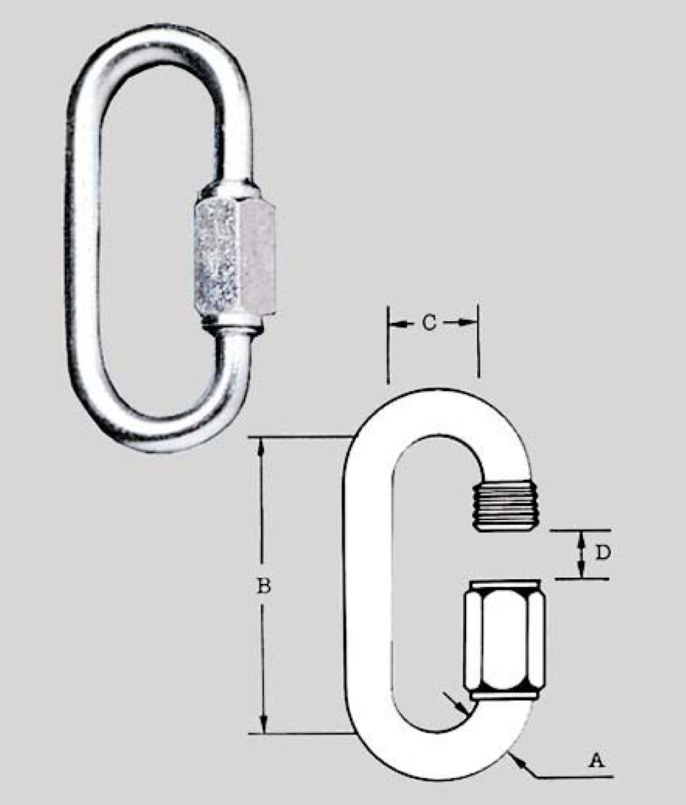 MAGLIA GIUNZIONE X CATENE N.4 A.400 CF.2PZ.