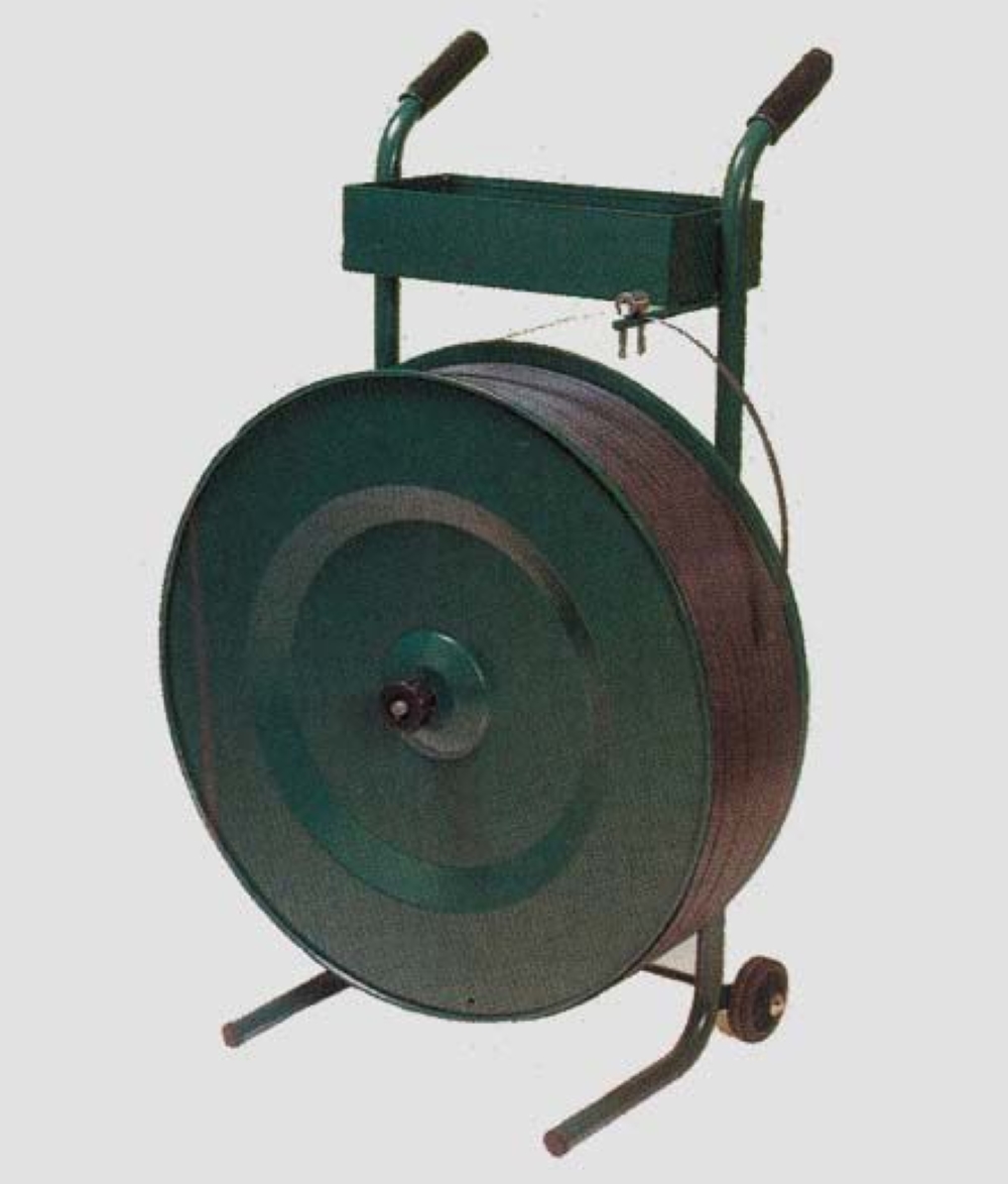 PORTAROTOLO A CARRELLO PER REGGETTE IN PLASTICA