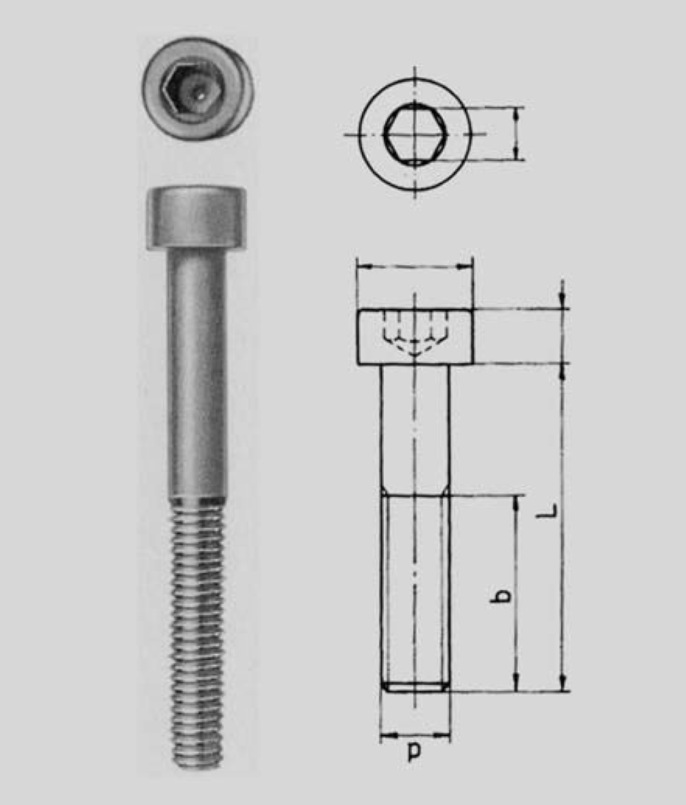 VITI ACC.8.8 TCEI 5931/912- 4X 10 CF.20PZ.