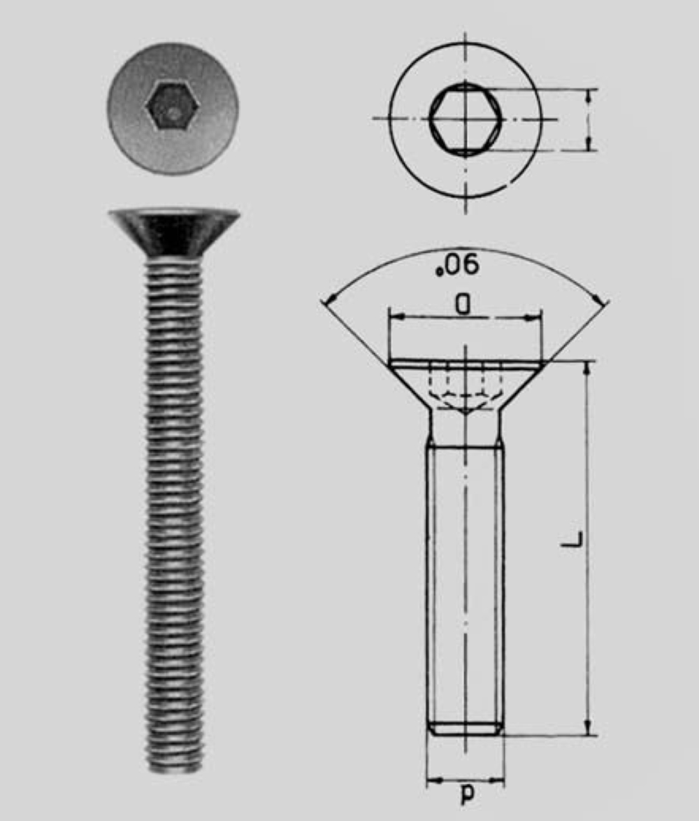 VITI ACC.10.9 TSPEI UNI 5933- 4X 10 CF.20PZ.