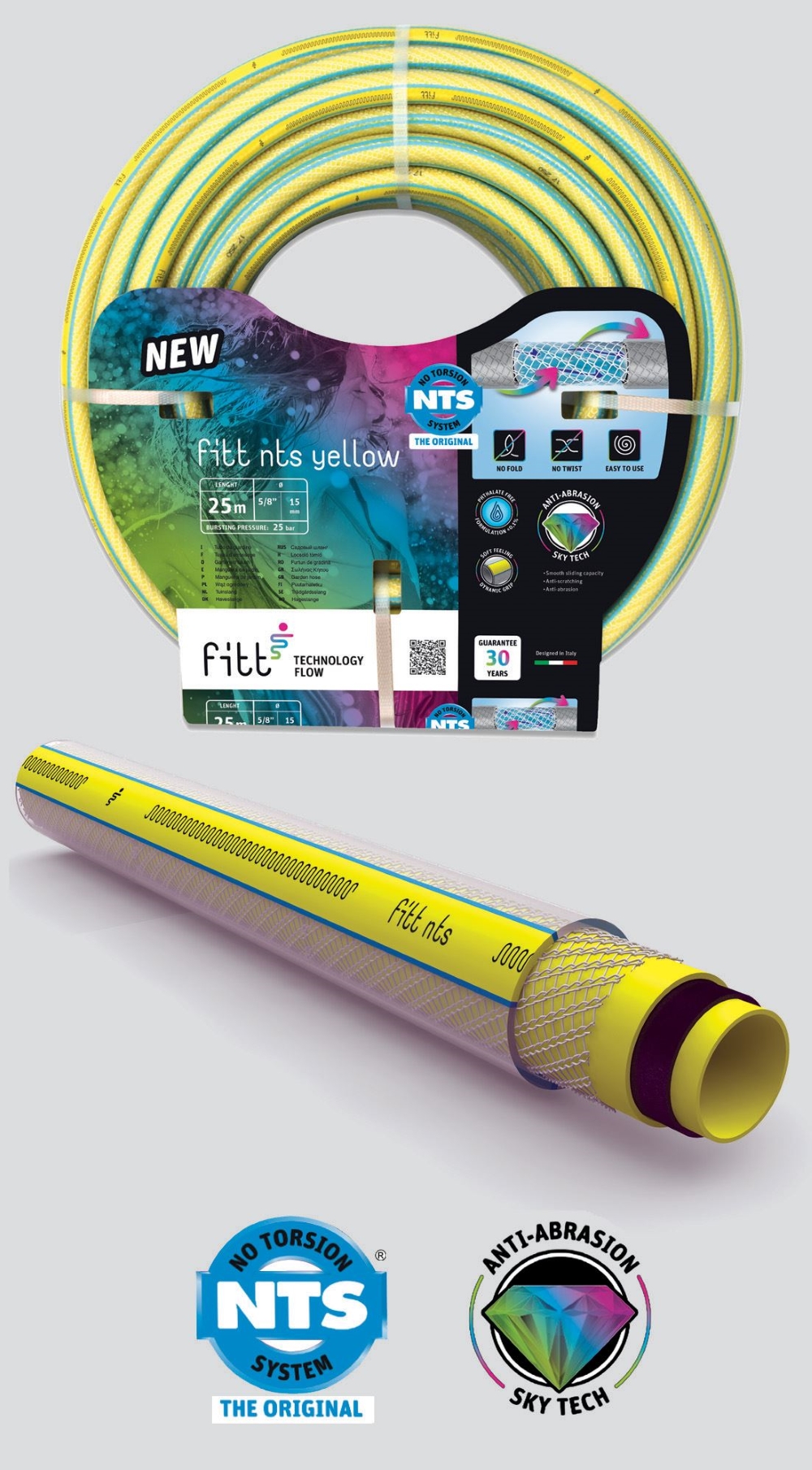 TUBO NTS® YELLOW FITT