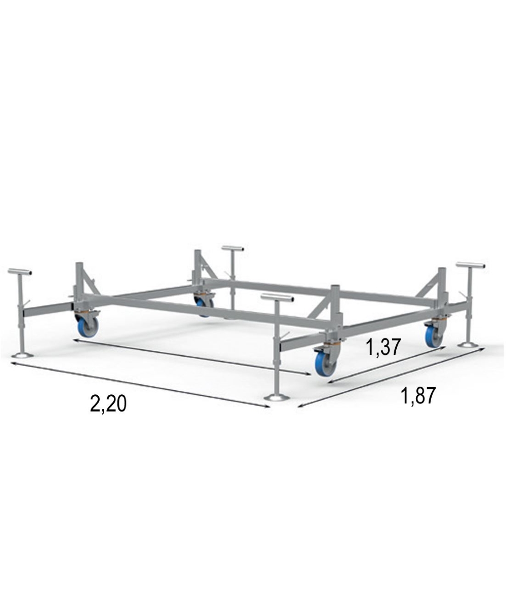 MODULO BASE ESTRAIBILE SYSTEM 100 A.50019