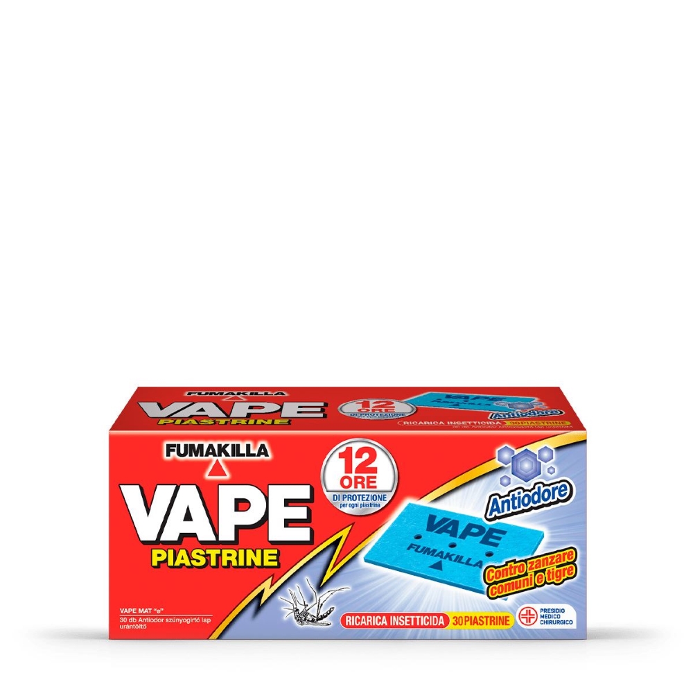 VAPE RICARICA PIASTRINE INODORE