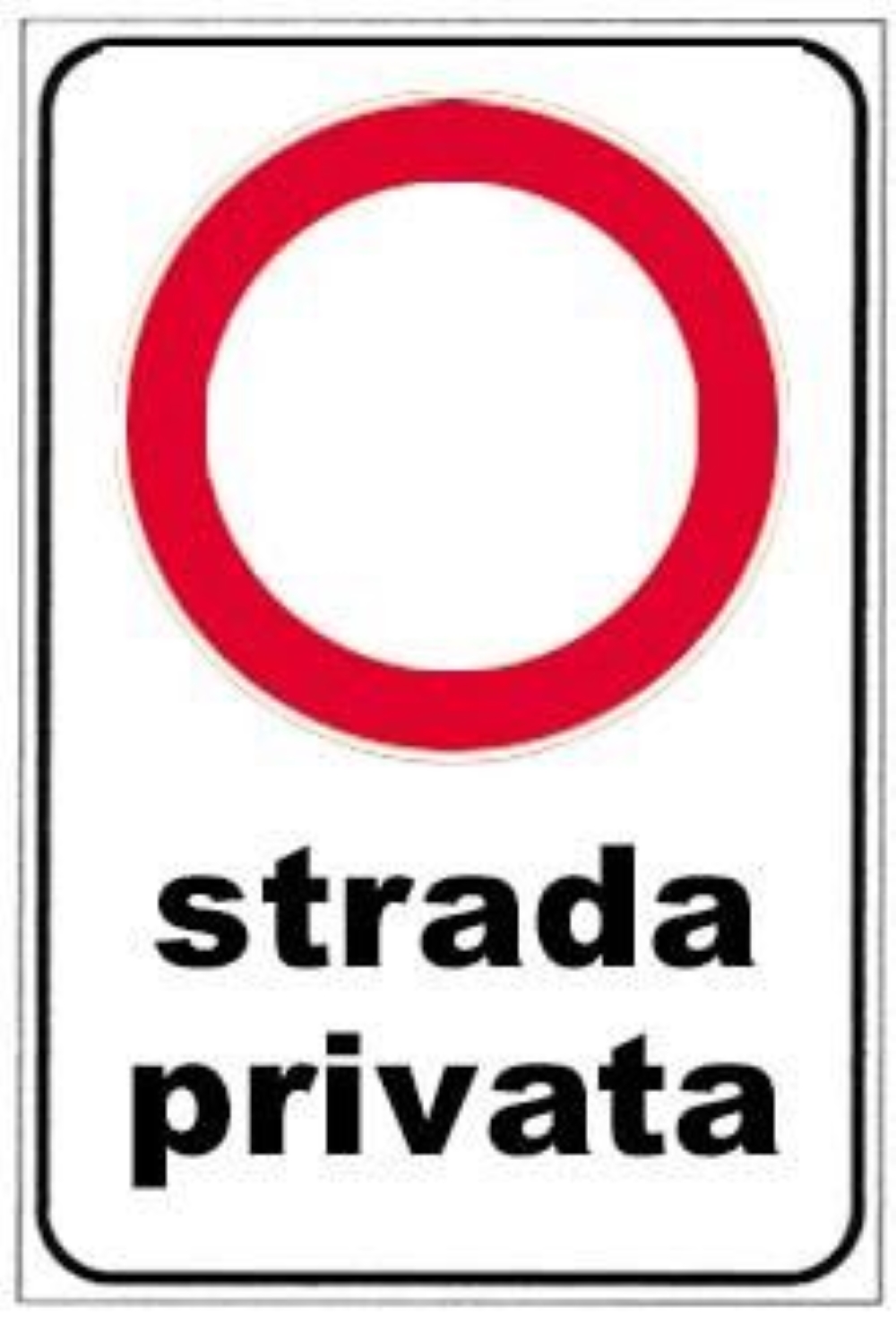 STRADA PRIVATA