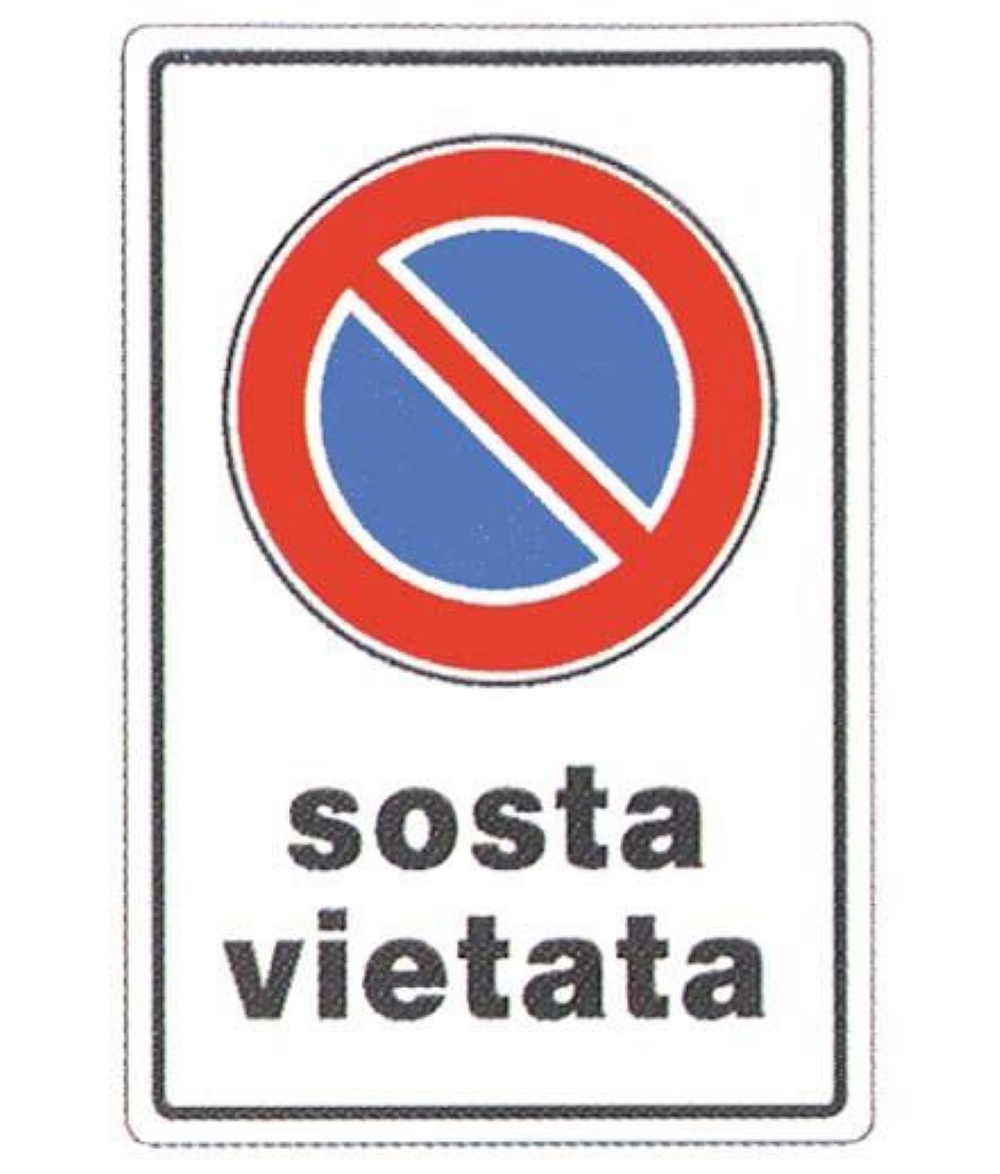 SOSTA VIETATA