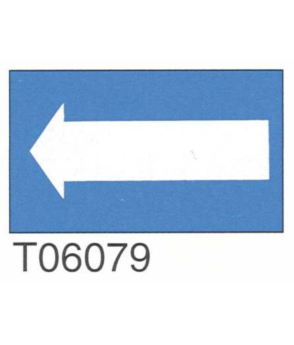 TARGA ECO POL."DIREZ.SX" 20X30-6079
