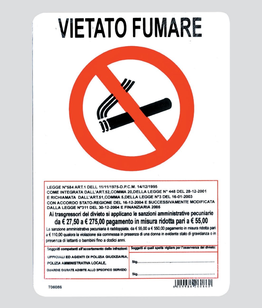 TARGA ECO POL."V/FUM.NEW"20X30-6086