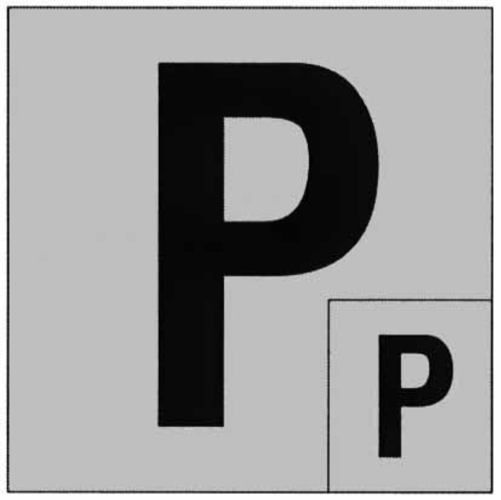 TARGA ADES.'P'X PRINCIP.30X30-A253
