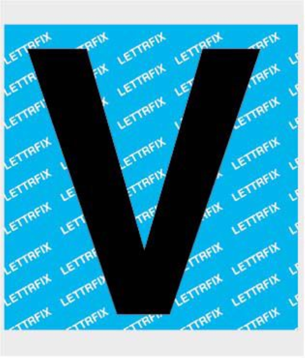 LETTERA'V'ADES.PLAS.H.100-BI.