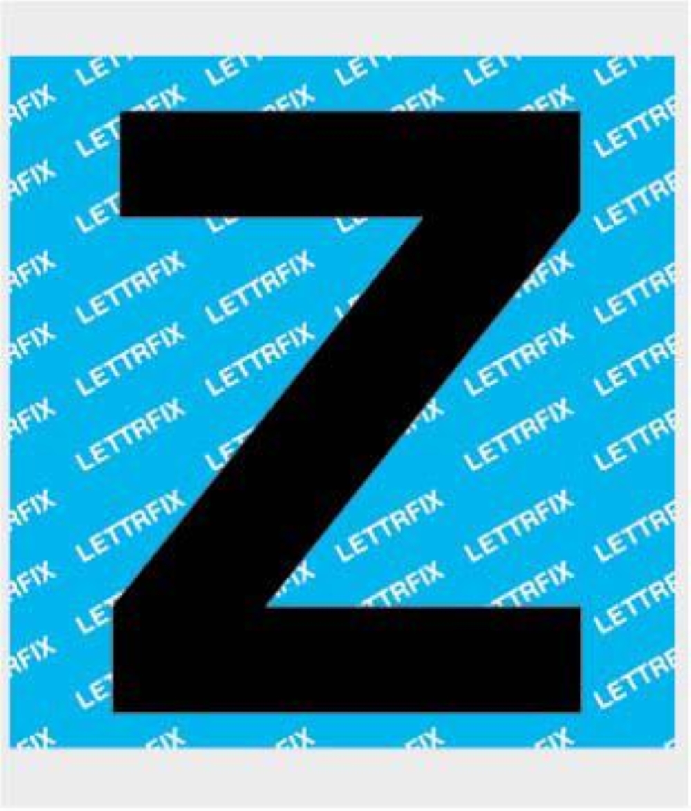 LETTERA'Z'ADES.PLAS.H.100-BI.