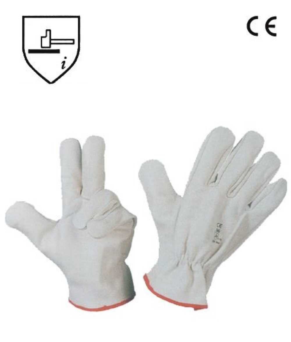 GUANTO PELLE   FIORE   BOVINO