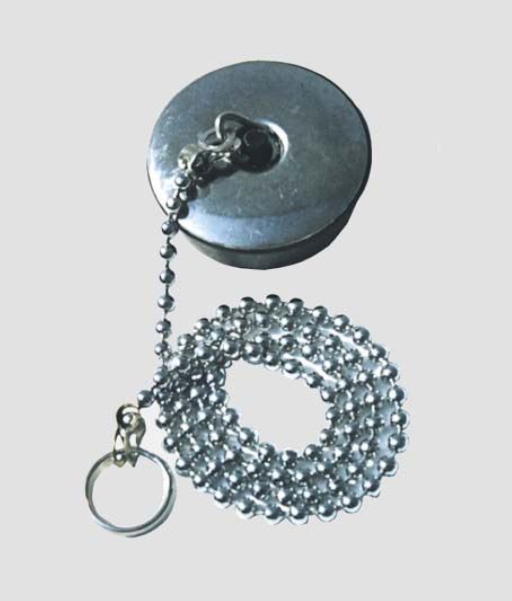 TAPPO INOX CON CATENELLA