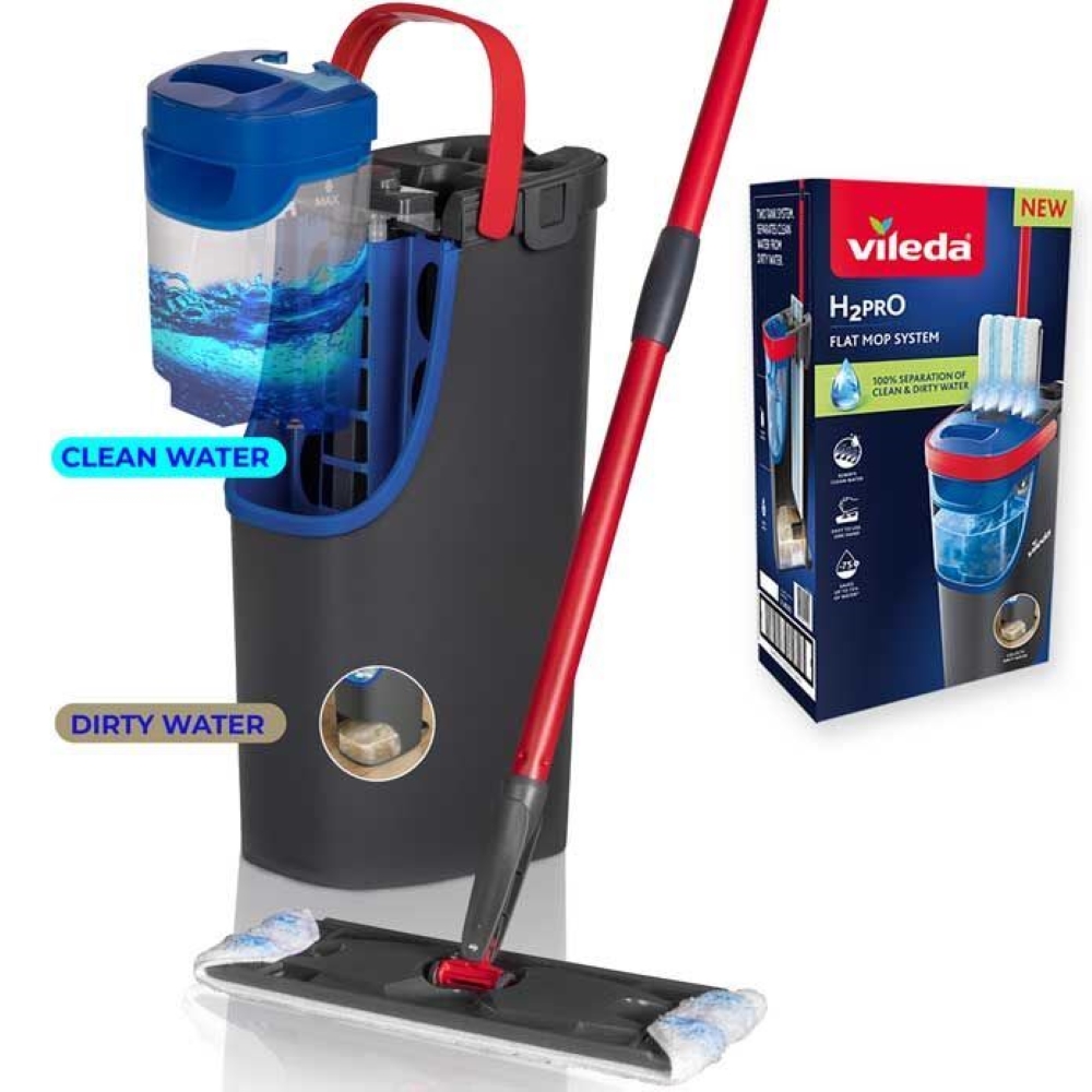 LAVAPAVIMENTI H2PRO FLAT MOP SYSTEM VILEDA