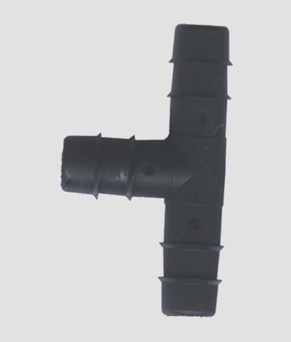 T A 90° X TUBO PEBD 16X16X16 FU.255 CF.4PZ.