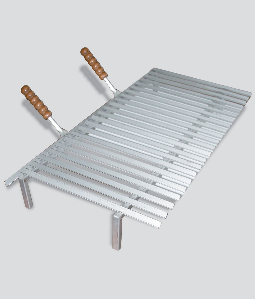 GRATELLA INOX A 2 MANICI A.530/52