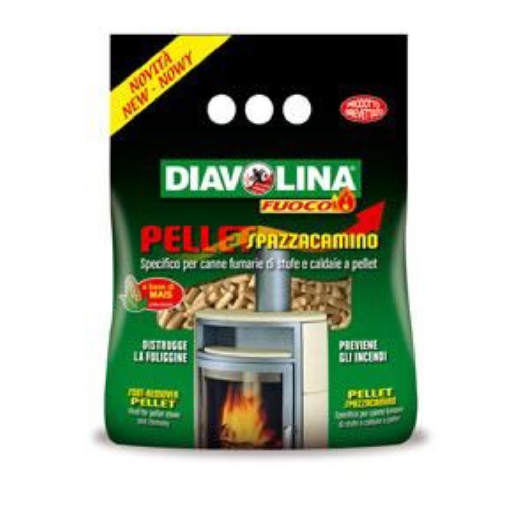 DIAVOLINA SPAZZASTUFA PELLET