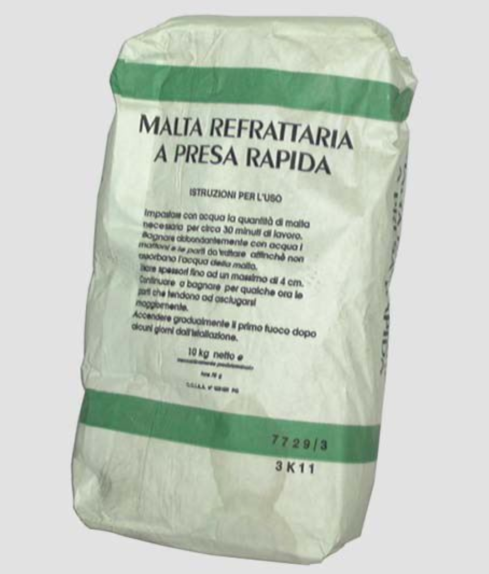 MALTA REFRATTARIA PRONTA PRESA