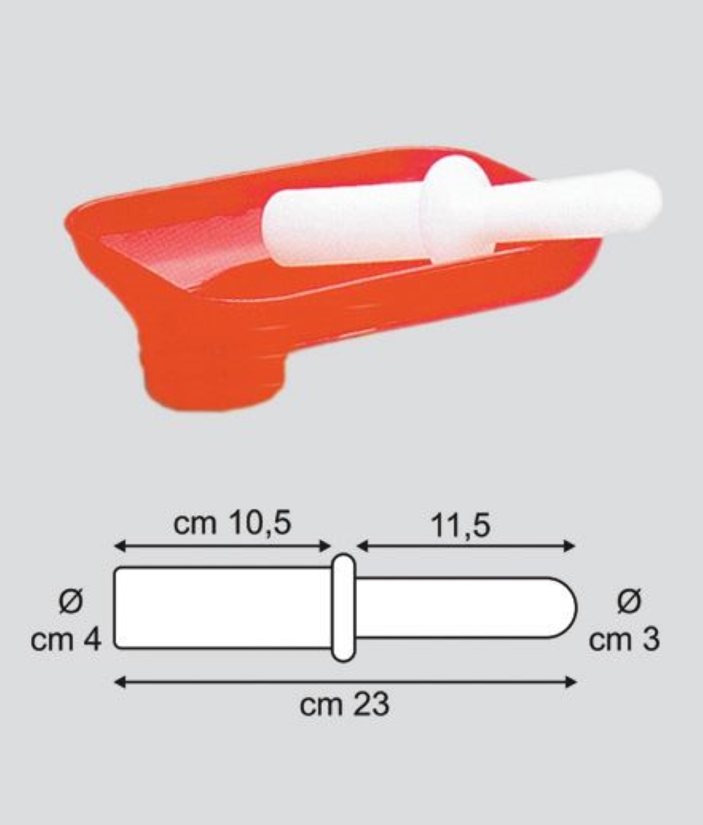 PESTELLO PLASTICA 3 SPADE A.13350