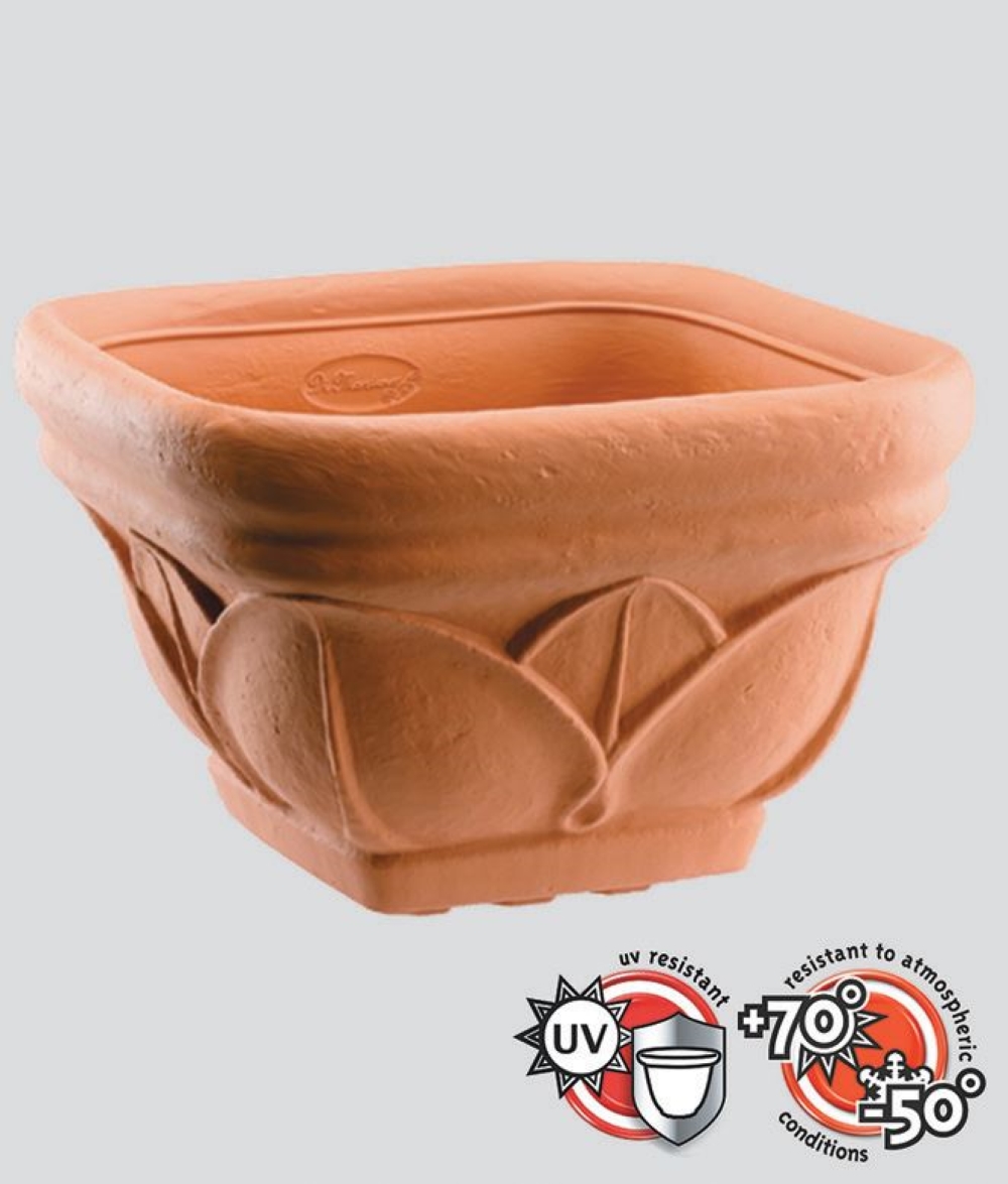 CIOTOLA QUADRA POTTERY COLLECTION LOTUS