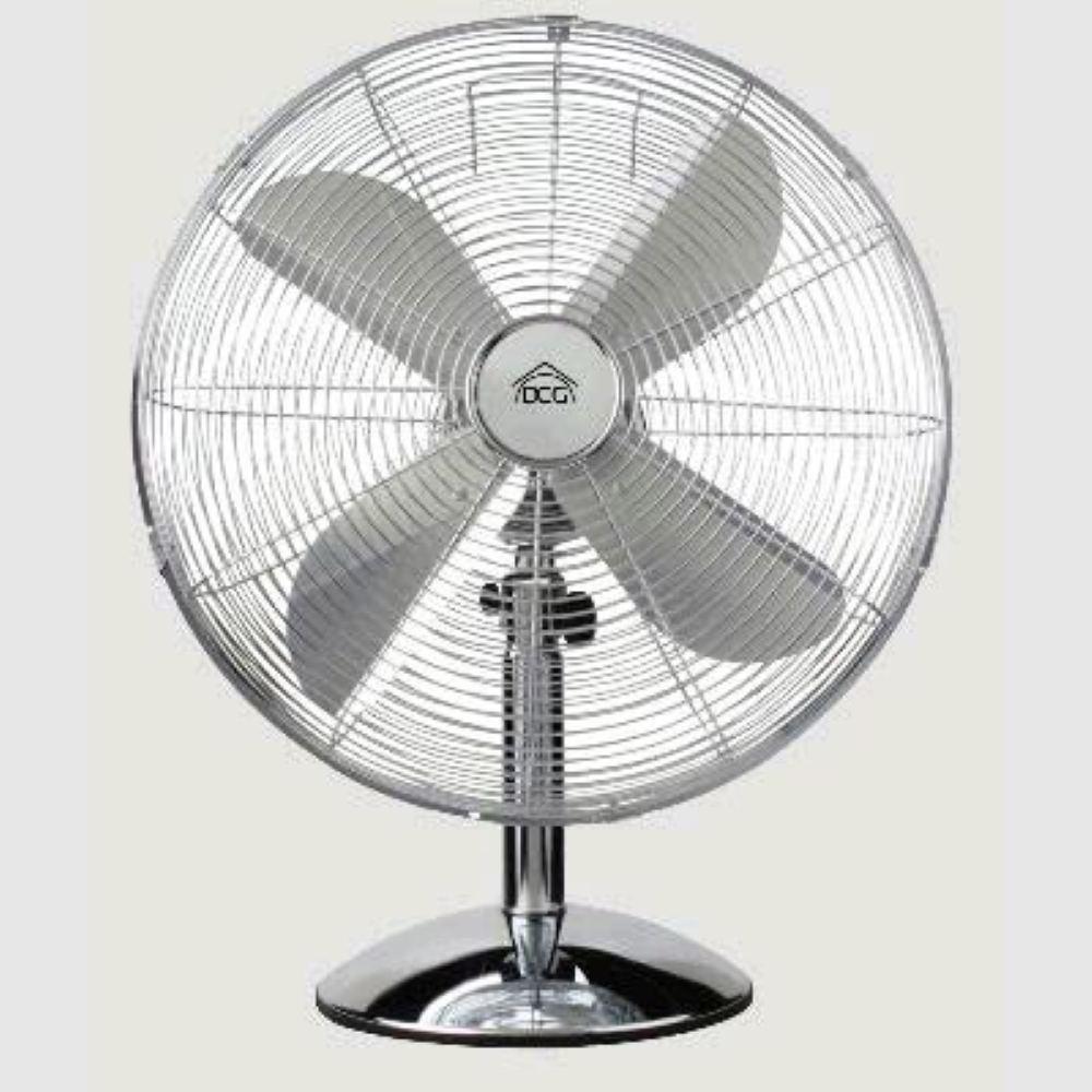 VENTILATORE TAVOLO CROMO 40 DCG 50W