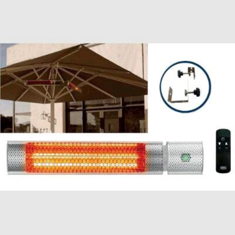 STUFA INFRAROSSI SUNSET 2000W CON TELECOMANDO