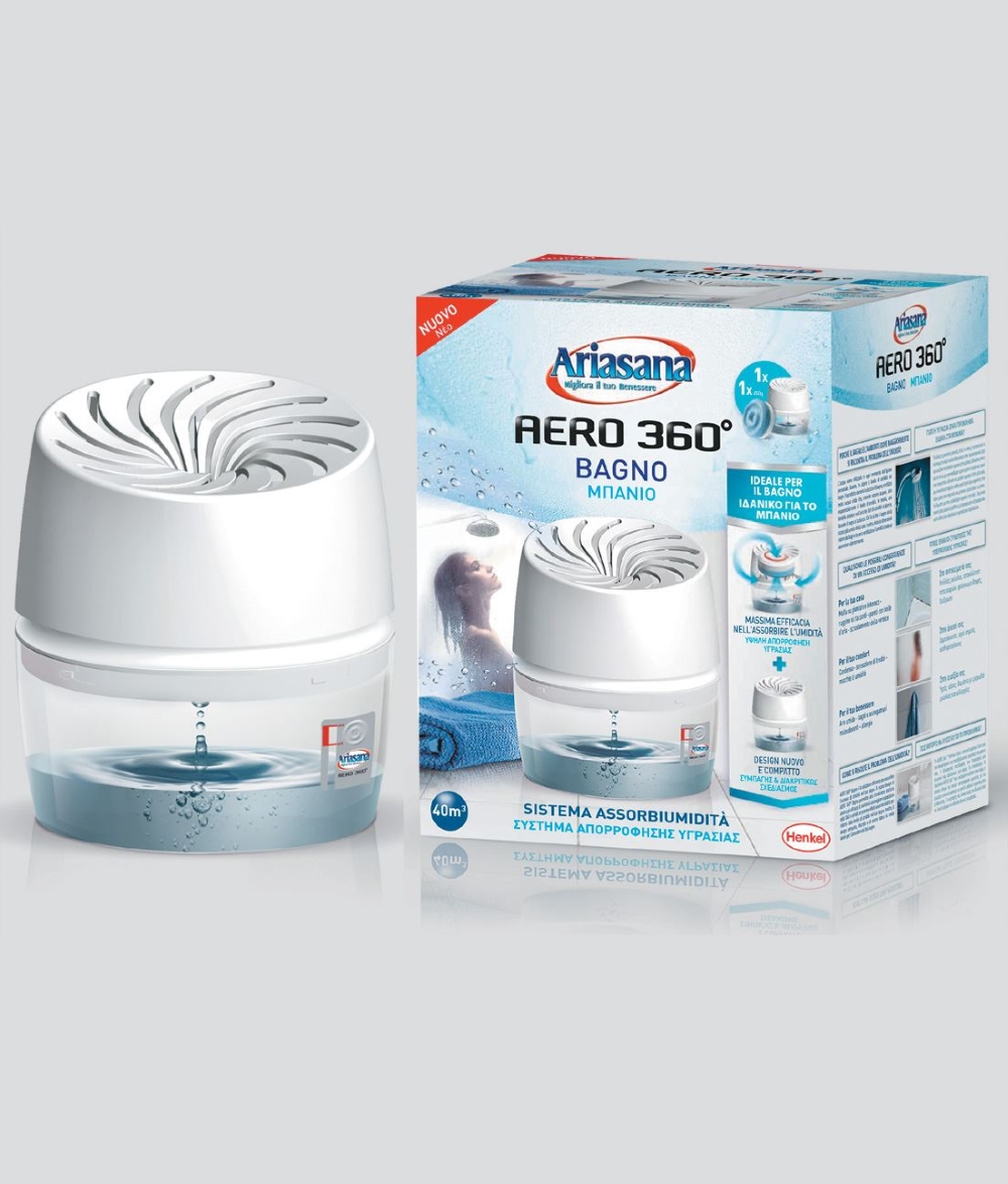 ARIASANA AERO 360 KIT 450GR BAGNO