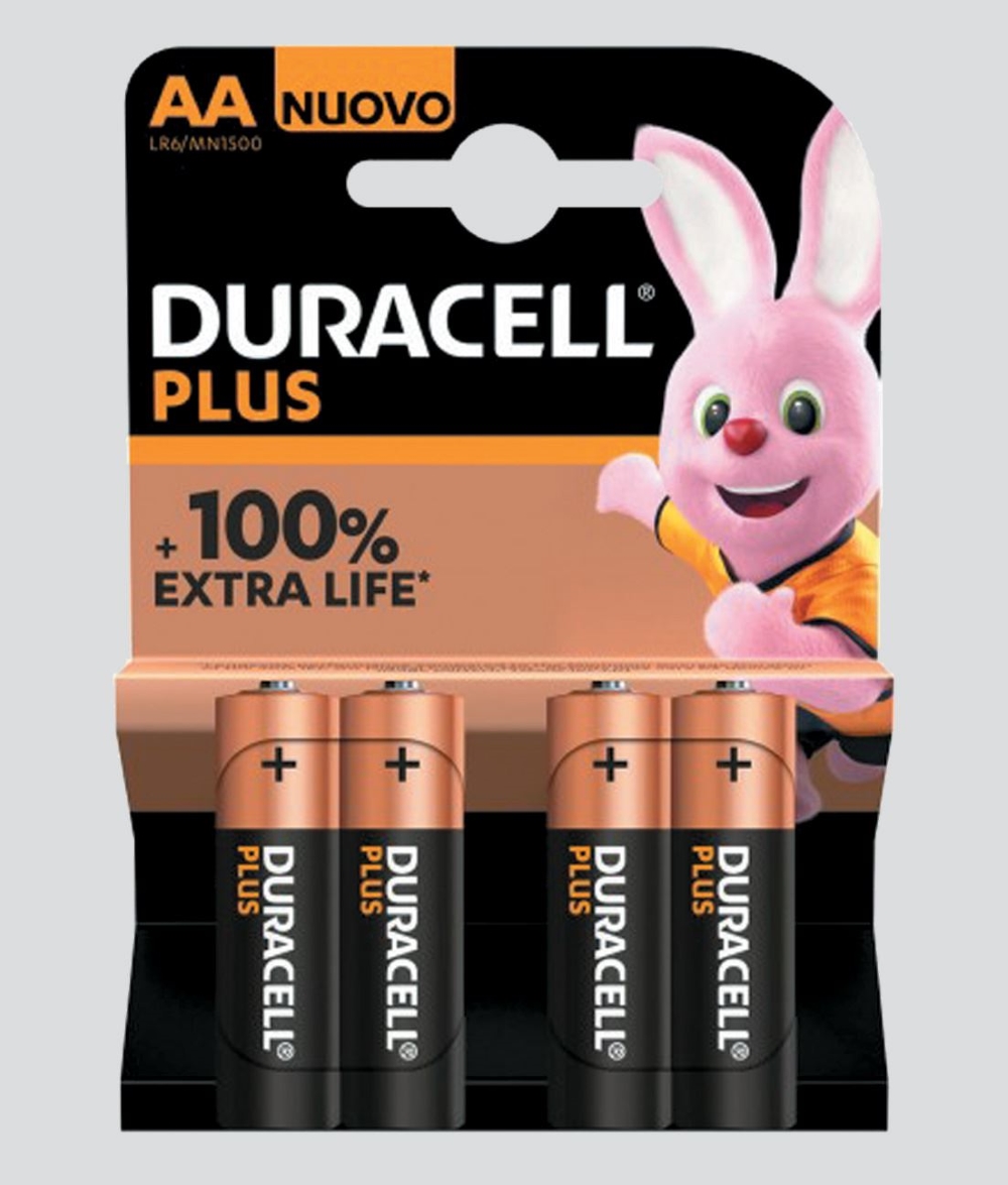 PILE DURACELL STILO  1500 1,5V  4PZ