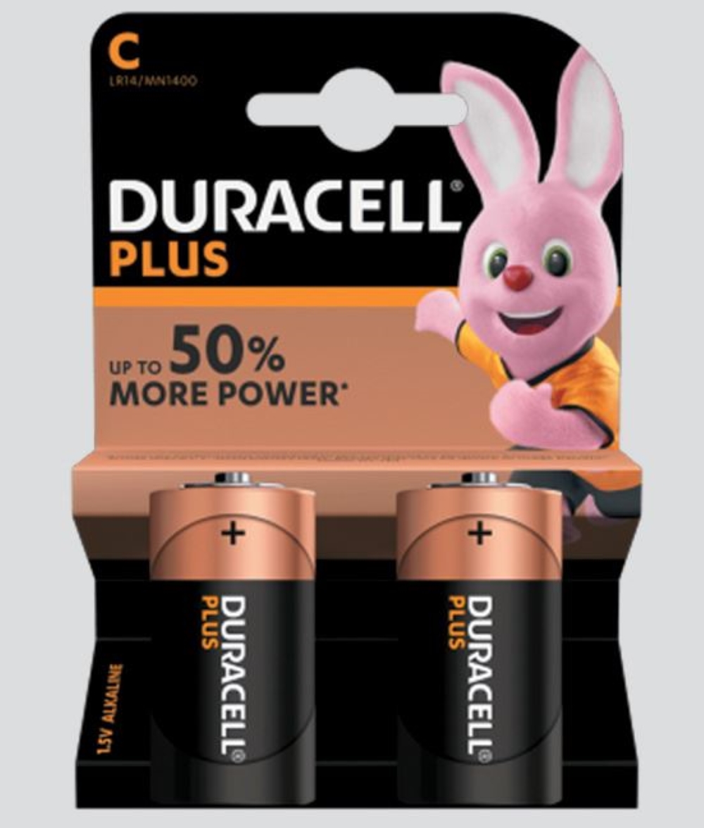 PILE 1/2 TORCIA DURACELL 1400