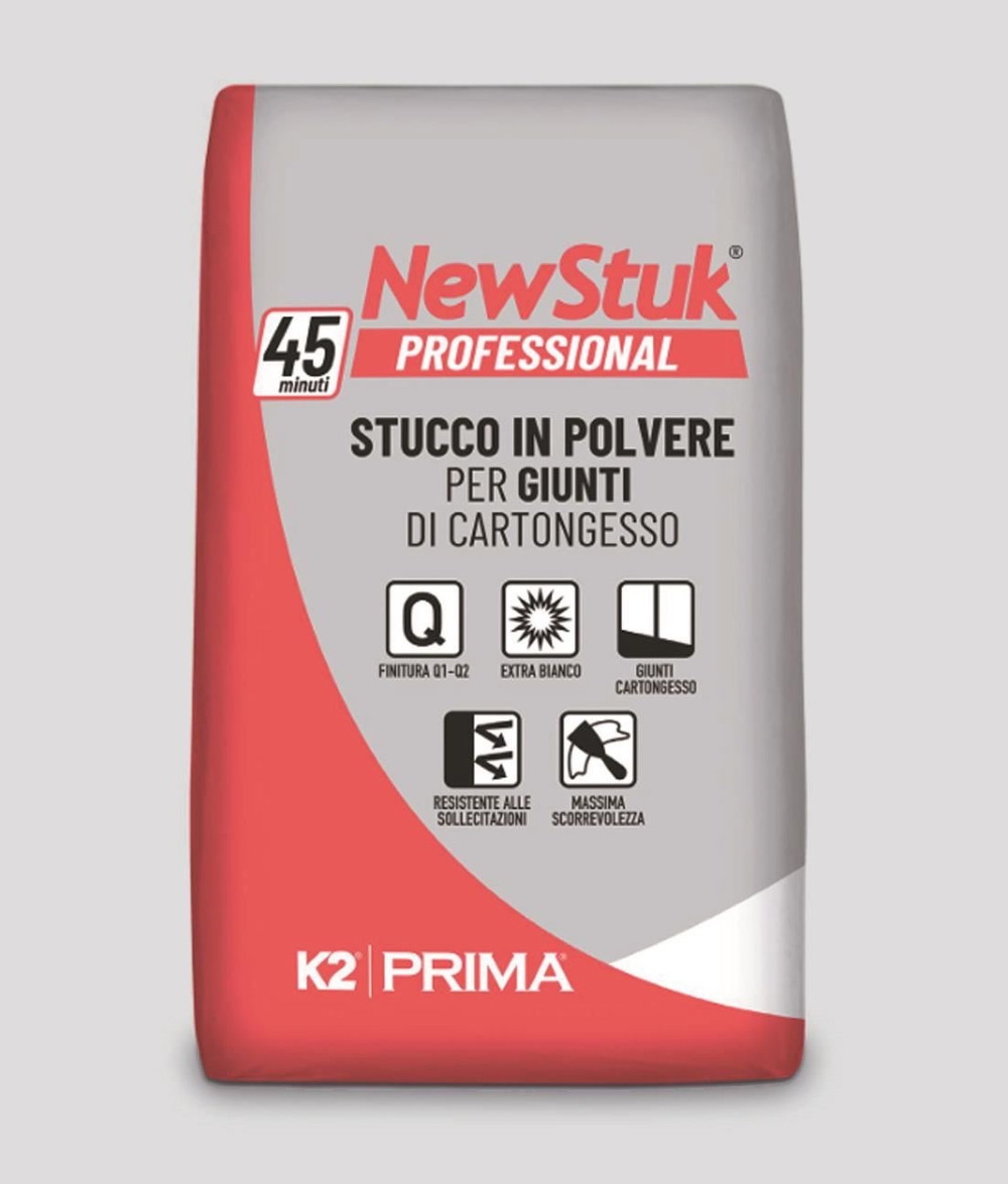 STUCCO POLVERE K2 PER CARTONGESSO