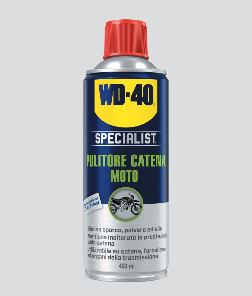WD40 MOTO PULITORE CATENA