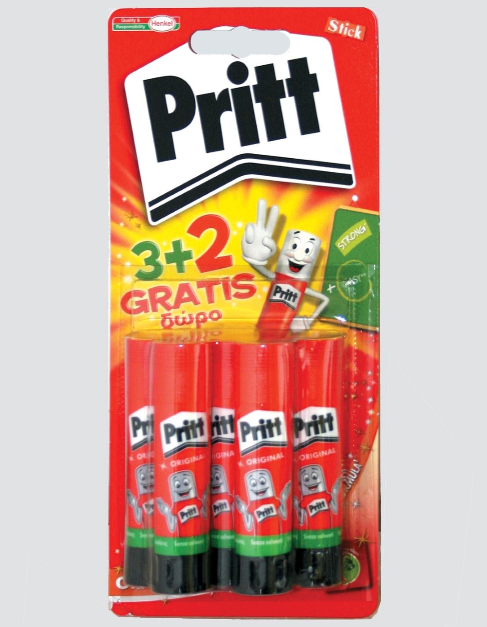 PRITT STICK HENKEL 3PZ.+2PZ