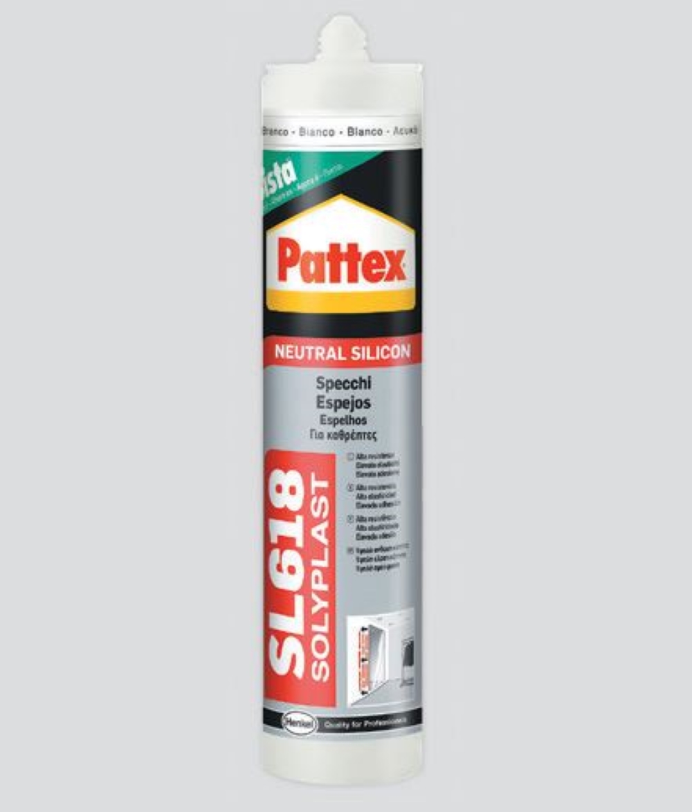 PATTEX PRO SILICONE SPECCHI SL 618 HENKEL