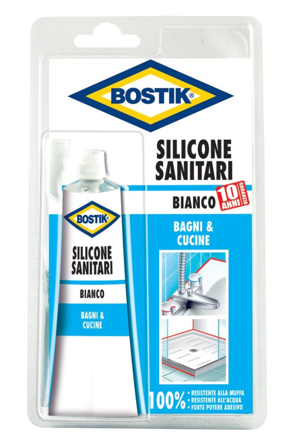 SILICONE BOSTIK UNIVERSALE SANITARI