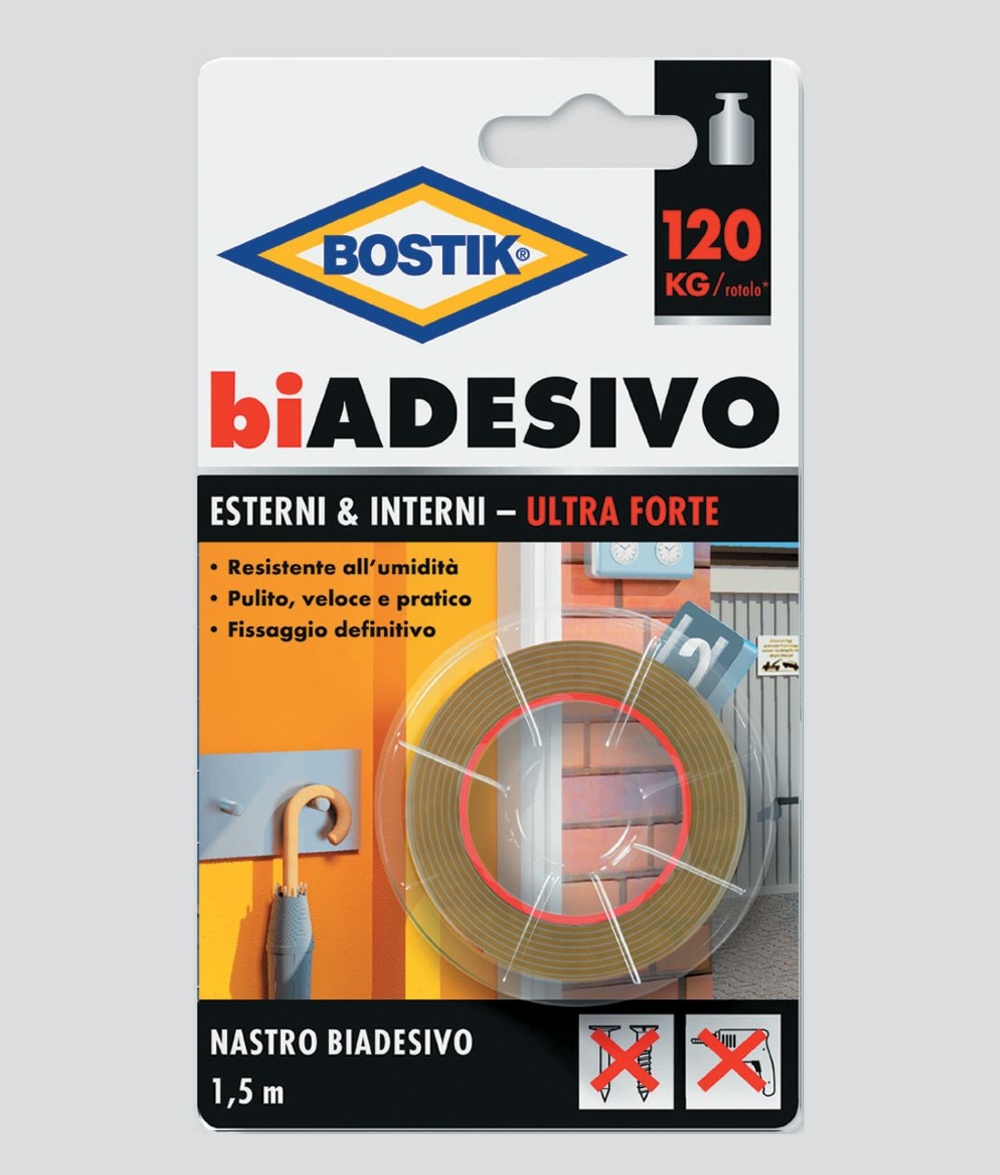 NASTRO BOSTIK BIADESIVO EXTRA FORTE