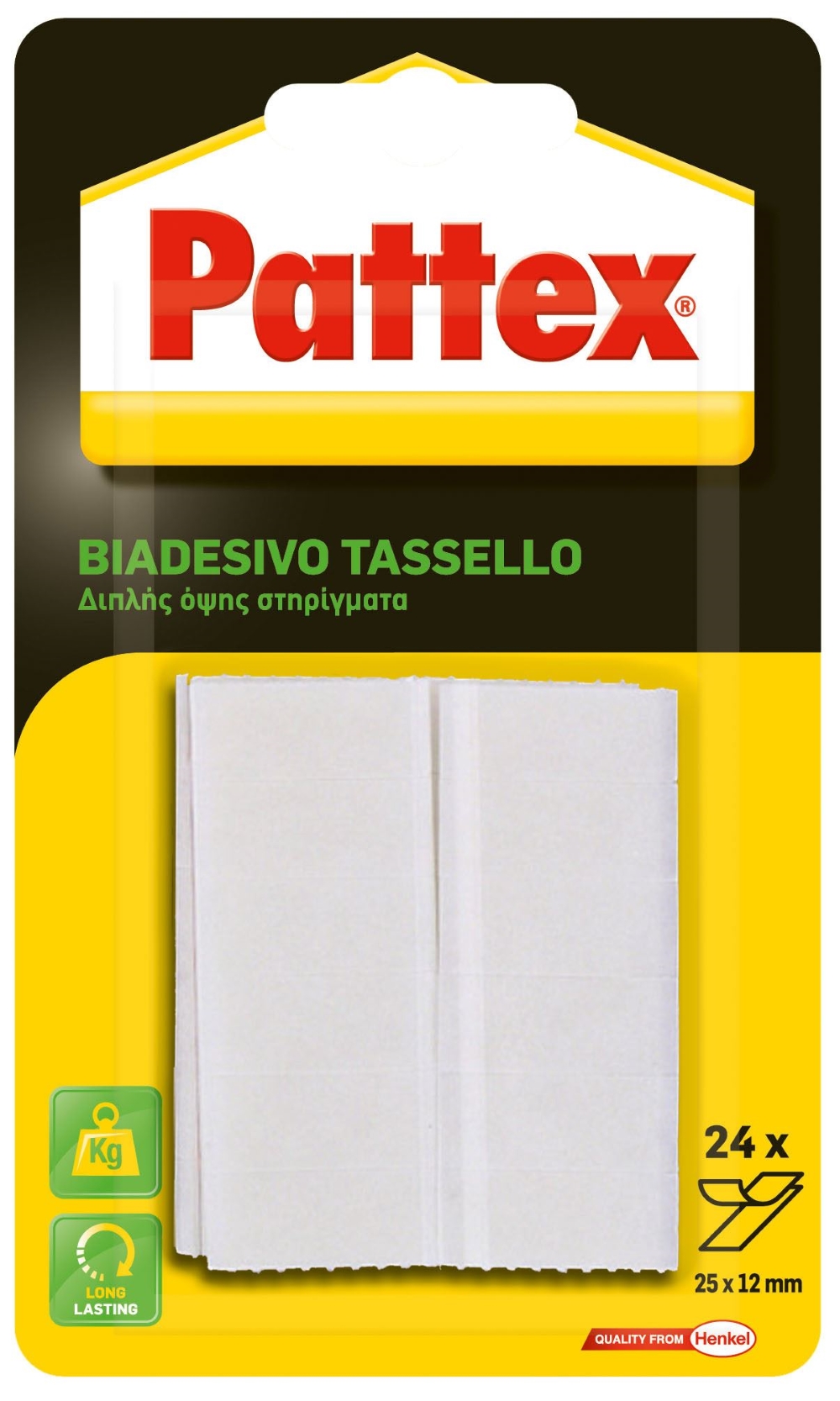 NASTRO PATTEX BIADESIVO TASSELLO HENKEL