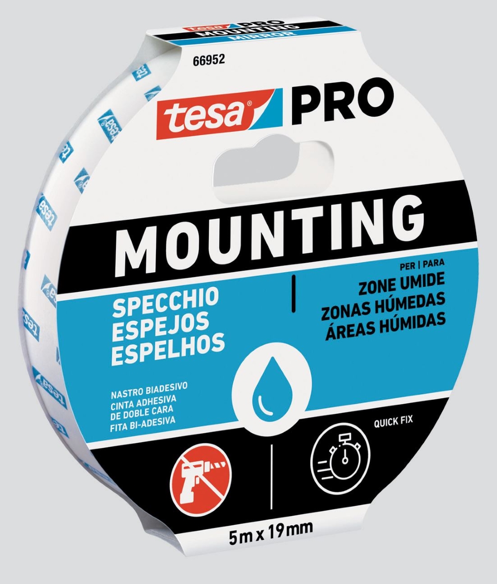 NASTRO BIADESIVO PER SPECCHI TESA® PRO MOUNTING